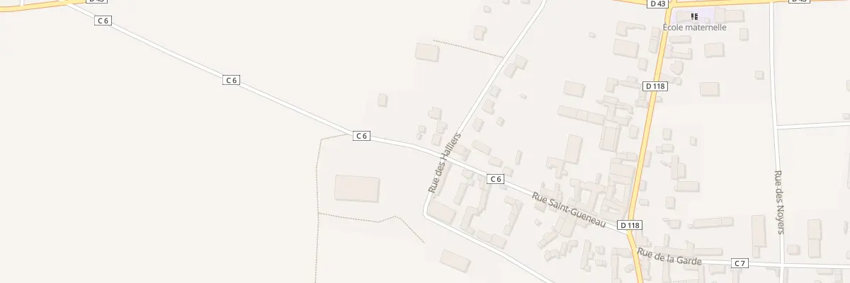 Plan du 1 Rue des Halliers à Mondreville