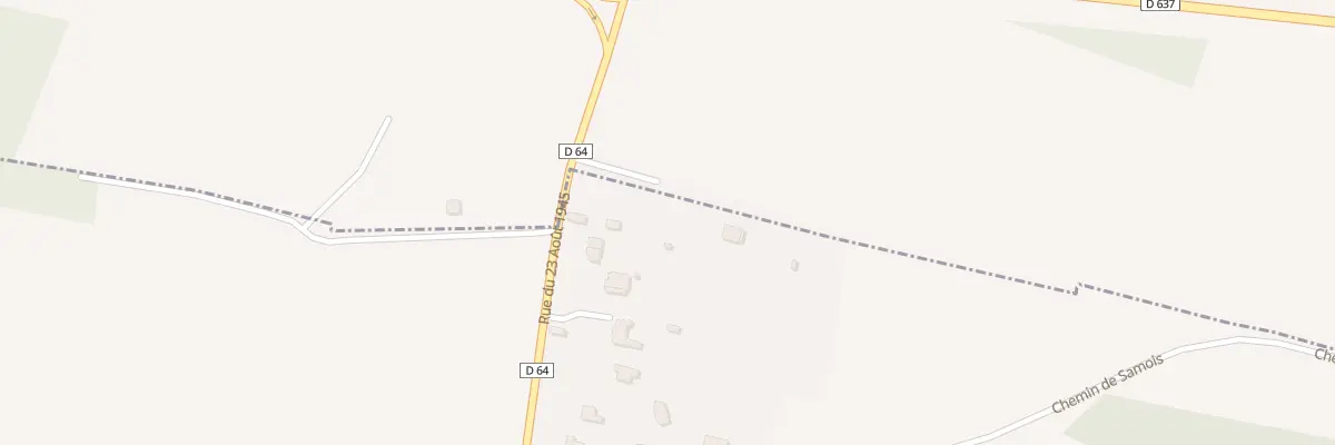 Plan du 64 Rue de Macherin à Barbizon