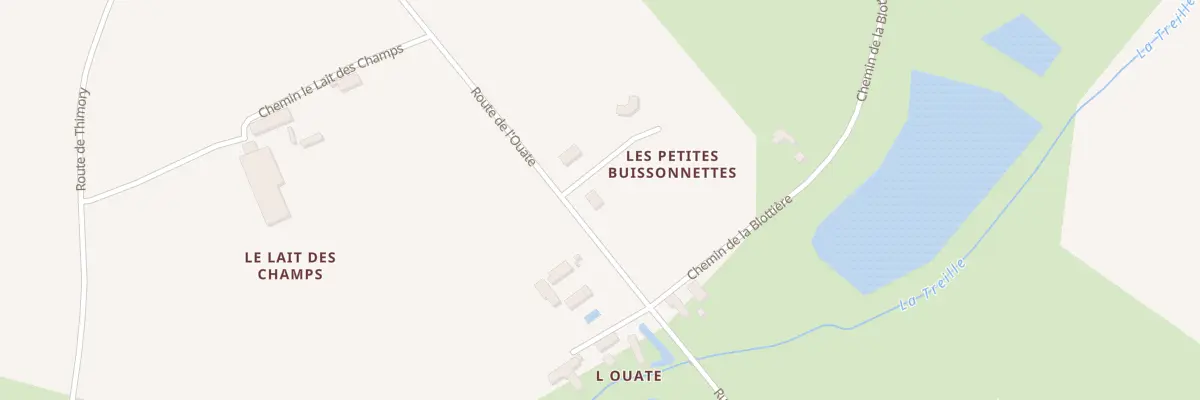 Plan du 510 Rte de l’Ouate à La Cour-Marigny