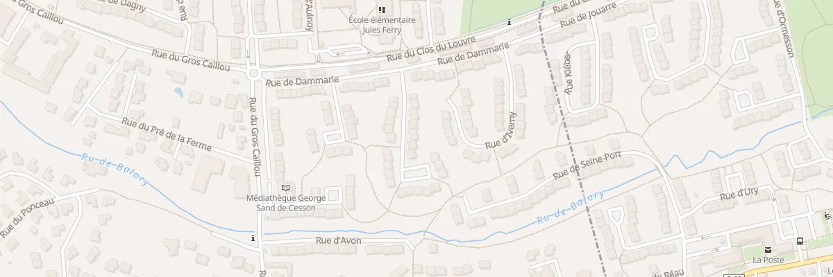 Plan du 22 Rue de Gretz à Cesson