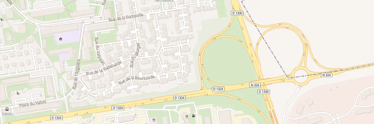 Plan du 54 Rue de la Boursaude à Senlis