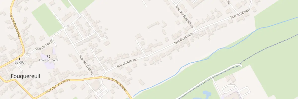 Plan du 41B Rue du Marais à Fouquereuil