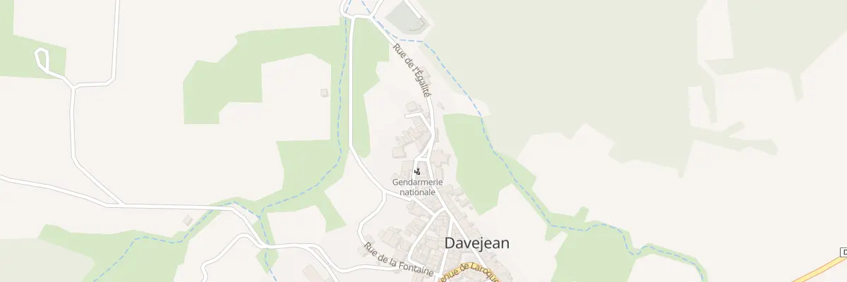 Plan du 4 Pl de l’Eglise à Davejean