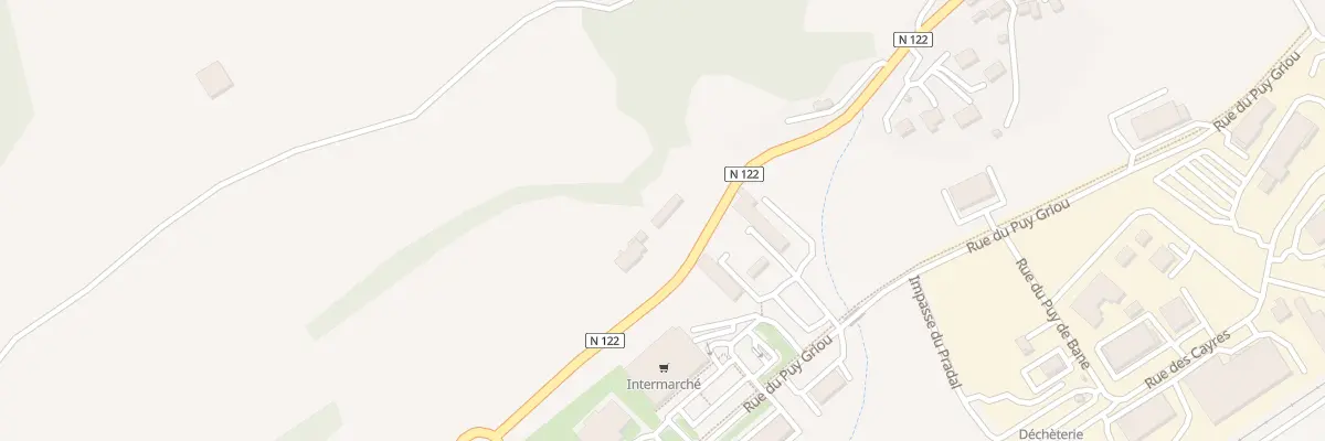 Plan du 16 Av Emile Duclaux à Vic-sur-Cère