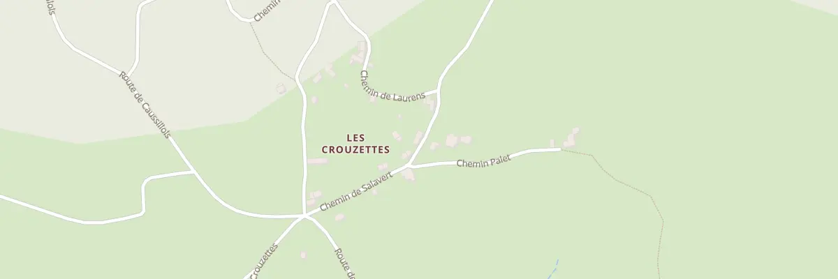 Plan du 173 Che de Salavert à Anglès