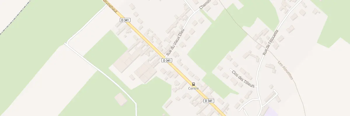Plan du 55E Chs Brunehaut à Estrée-Cauchy