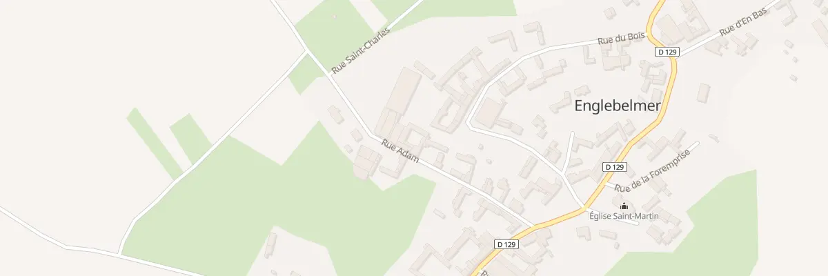 Plan du 16 Rue Adam à Englebelmer
