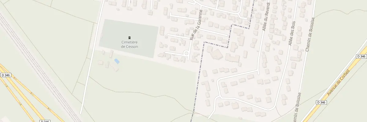 Plan du 8 Rue de la Garenne à Cesson