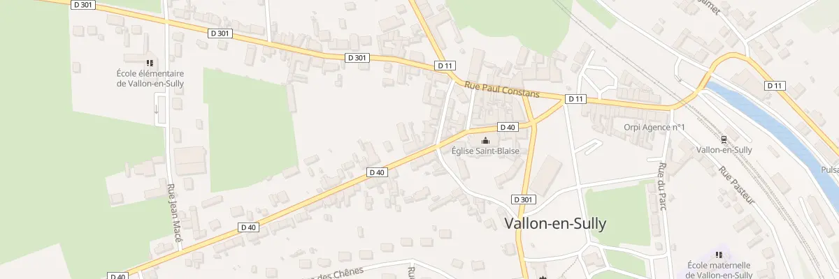 Plan du 4 Rue des Trois Freres Pasquier à Vallon-en-Sully