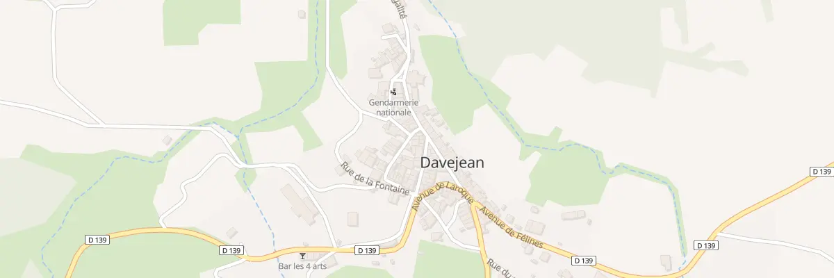 Plan du 5104 Le Village à Davejean