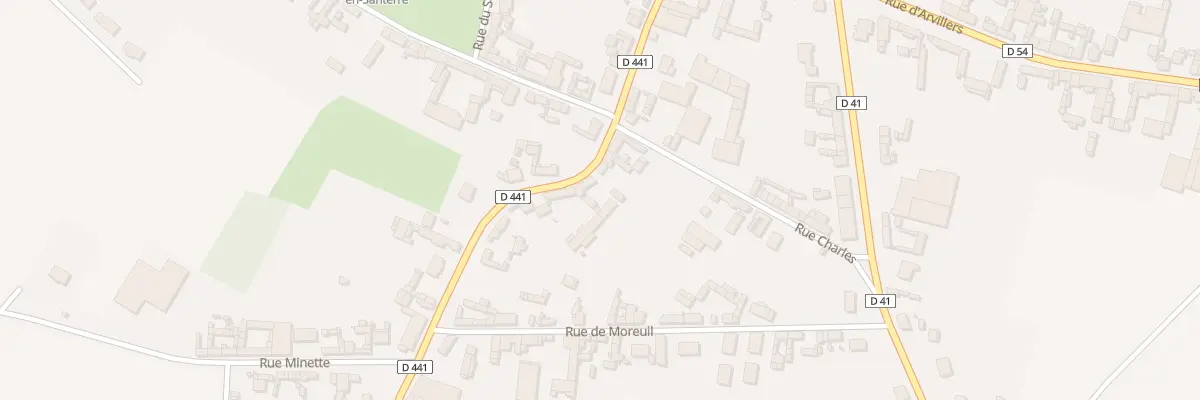 Plan du 9 Rue de Contoire à Hangest-en-Santerre