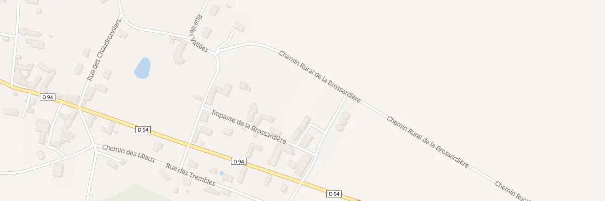 Plan du 5 Imp de la Brossardiere à Mignerette