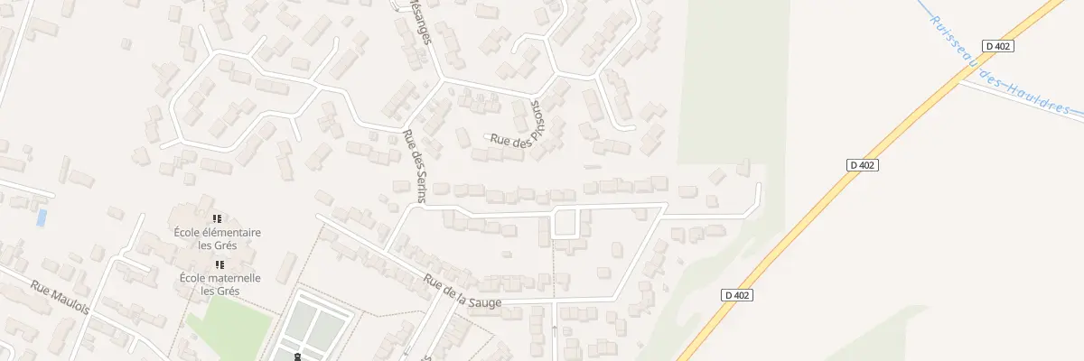 Plan du 155 Rue de la Fraxinelle à Moissy-Cramayel