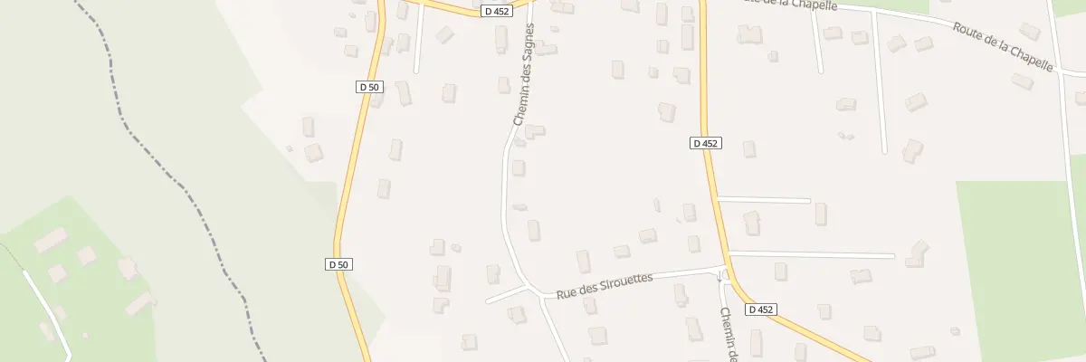 Plan du 147 Che des Sagnes à Villebret