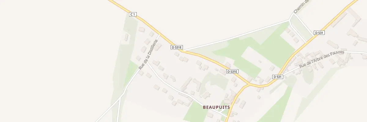 Plan du 10 Rue de l’Epine à Grandvillers-aux-Bois
