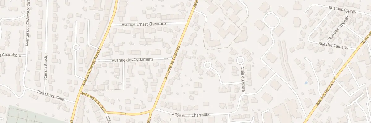 Plan du 73 Av du Château à Pontault-Combault