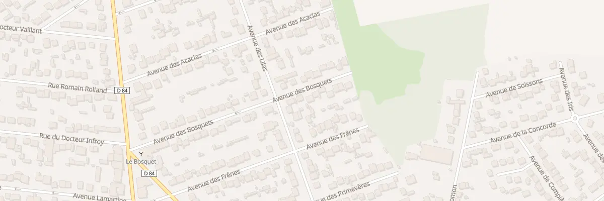 Plan du 24B Av des Bosquets à Mitry-Mory