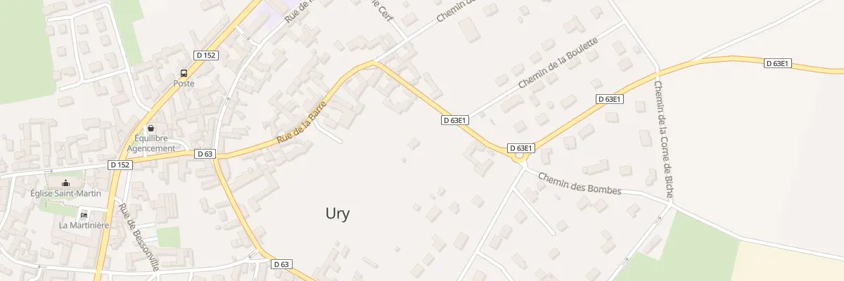 Plan du 6 Rue de Recloses à Ury