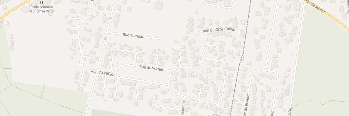 Plan du 42 Rue du Verger à Cesson