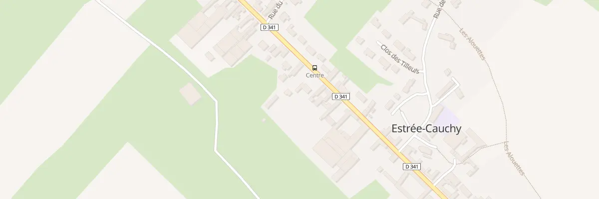 Plan du 38B Chs Brunehaut à Estrée-Cauchy