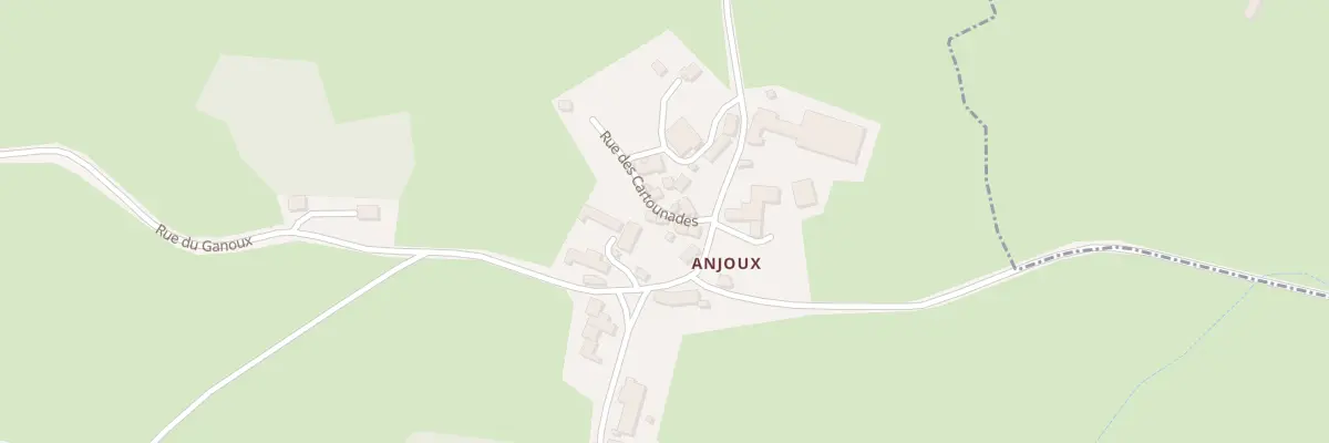 Plan du 5034 Anjoux à Tralaigues