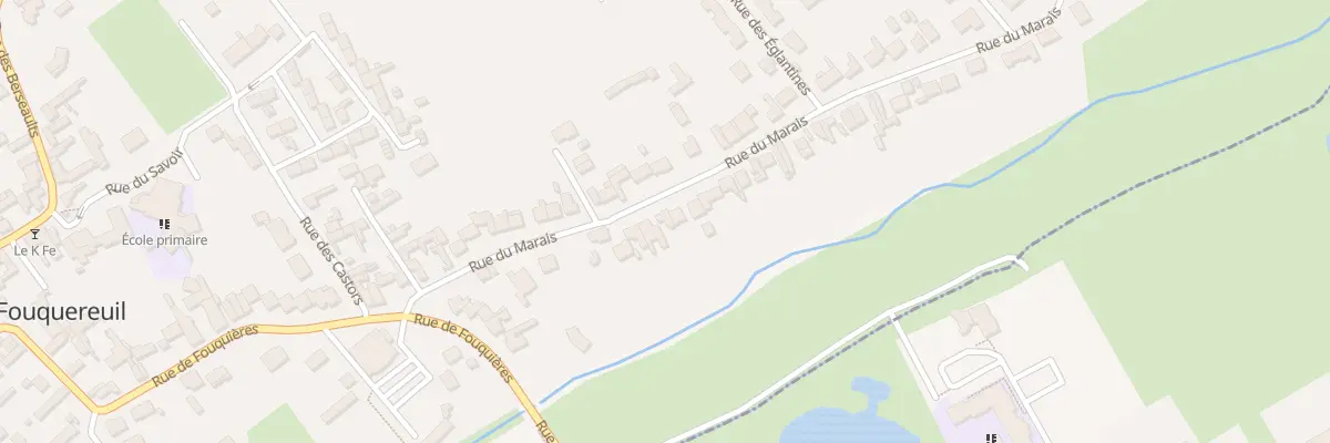 Plan du 32 Rue du Marais à Fouquereuil