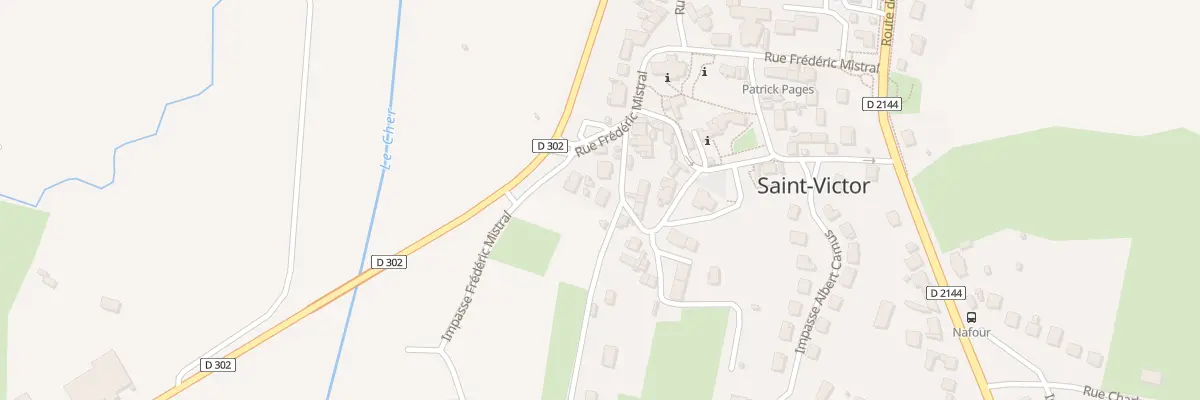 Plan du 8 Rue Romain Rolland à Saint-Victor