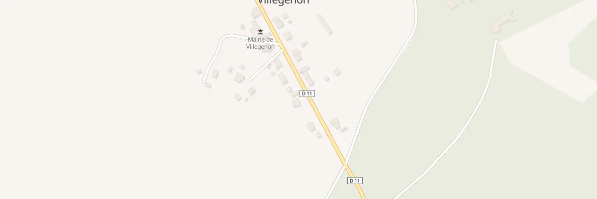 Plan du 87 Le Bourg à Villegenon