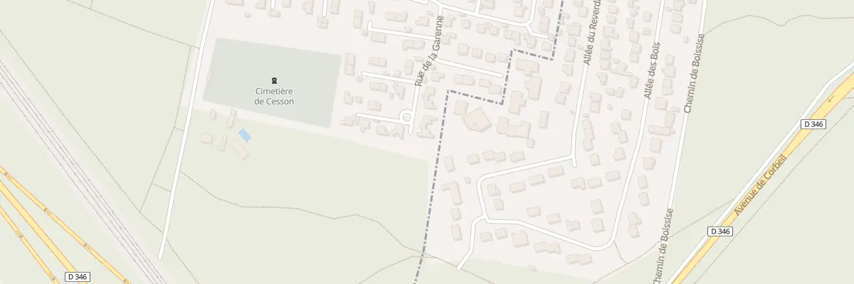 Plan du 7 Rue de la Garenne à Cesson