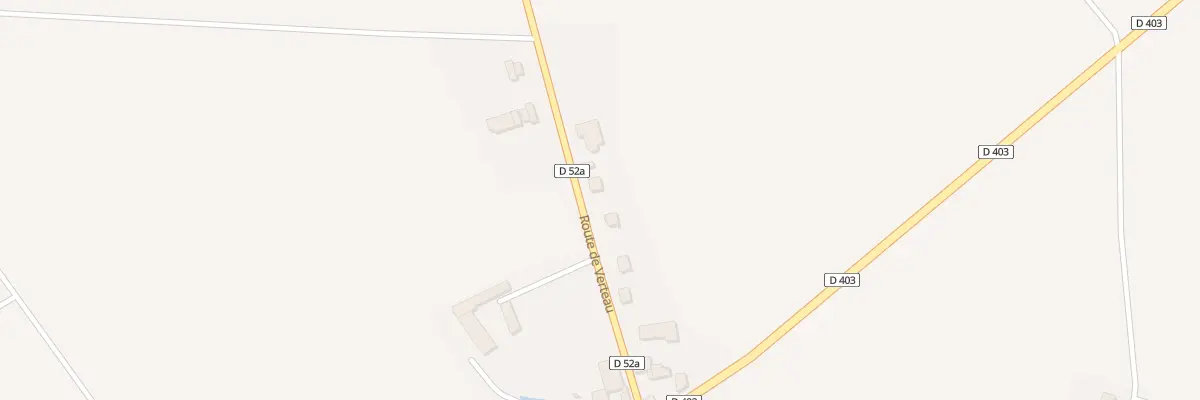 Plan du 7 Rte de Verteau à Aufferville