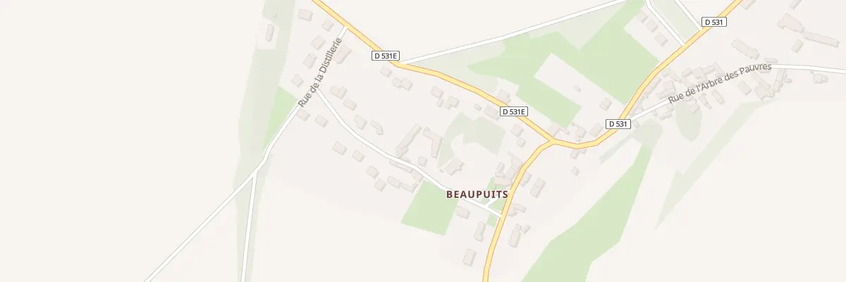 Plan du 4 Rue des Saules à Grandvillers-aux-Bois