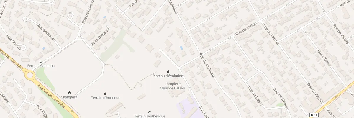 Plan du 26 Rue Emile Pajot à Pontault-Combault