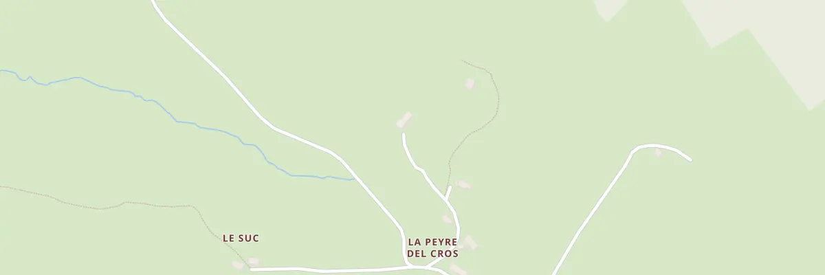 Plan du 5075 La Peyre Del Cros au Fau