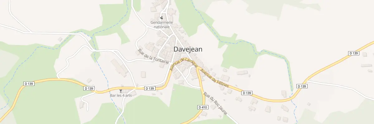Plan du 20 Pl de l’Ayral à Davejean