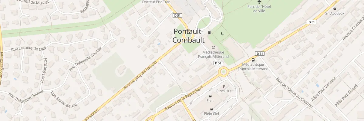Plan du 7 Av Jacques Heuclin à Pontault-Combault