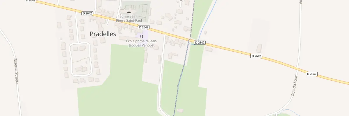 Plan du 45 Rue de Sec Bois à Pradelles