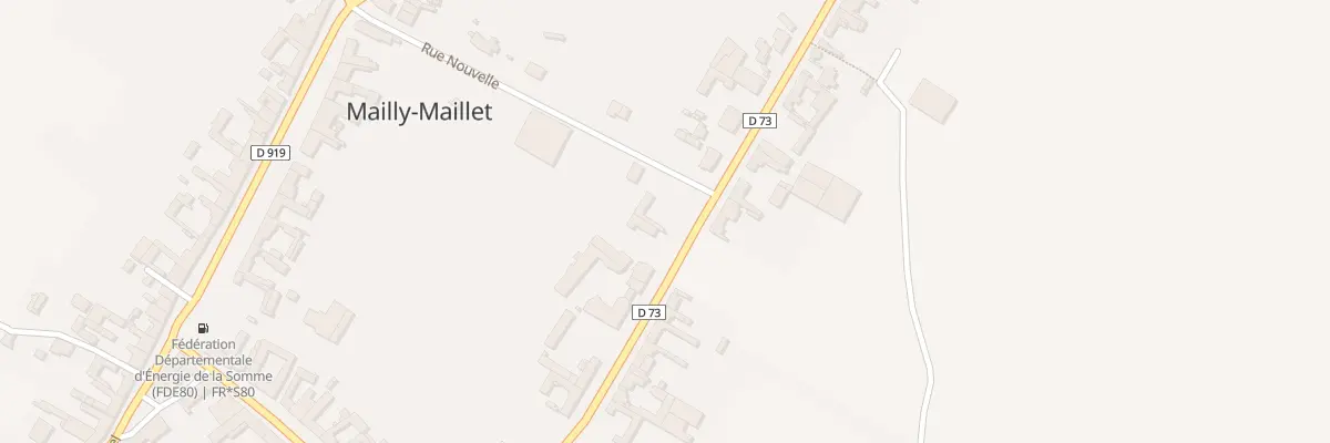 Plan du 13 Rue Lepage à Mailly-Maillet