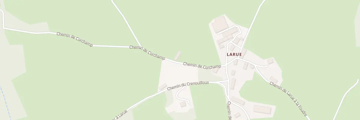 Plan du 5127 Larue à Saint-Hilaire