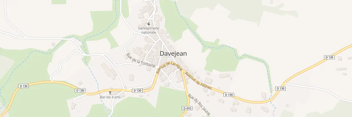 Plan du 3 Pl de l’Ayral à Davejean