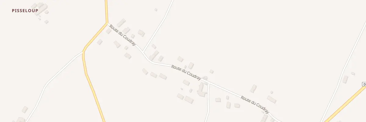 Plan du 13 Rte du Coudray à Poilly-lez-Gien