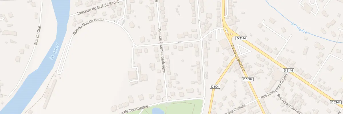Plan du 47 Av Fournier Sarloveze à Montluçon