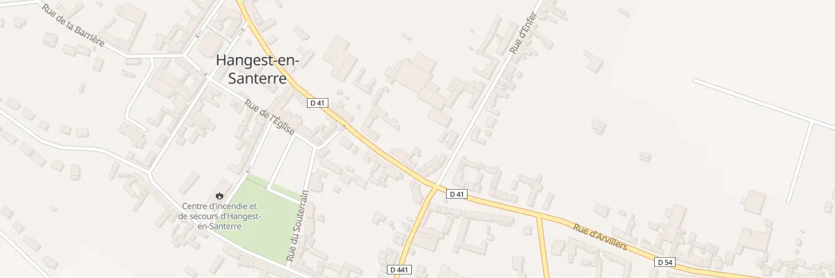 Plan du 21 Rue de la Tour à Hangest-en-Santerre