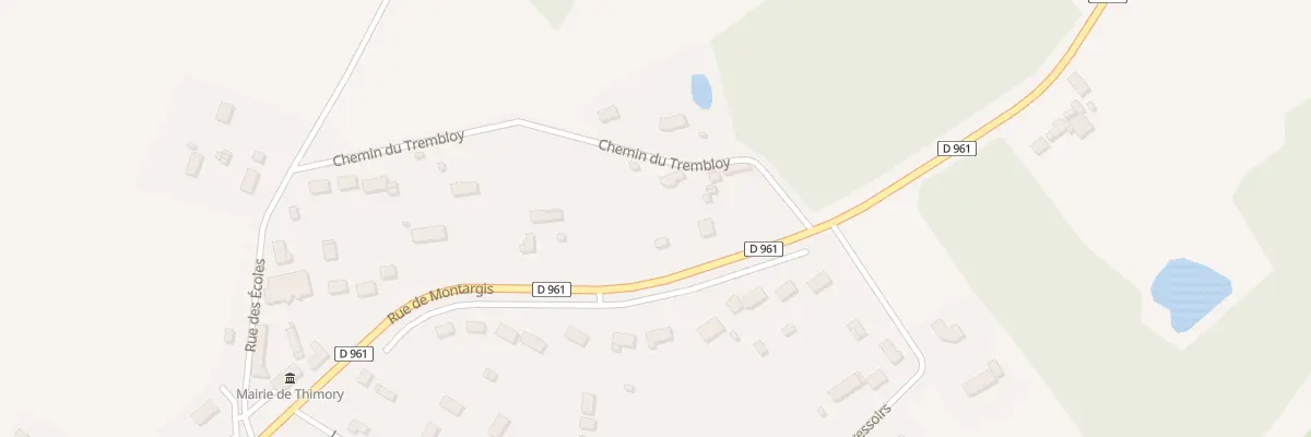 Plan du 65 Rue de Montargis à Thimory