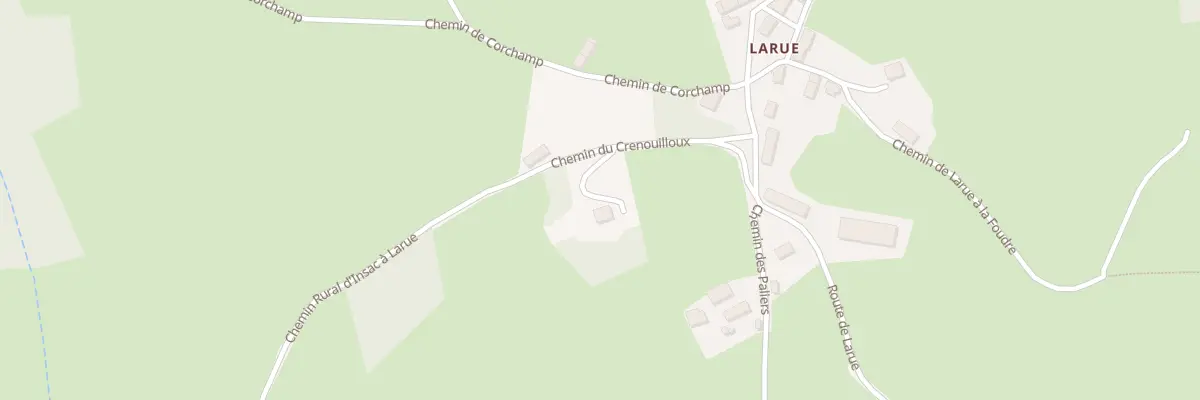 Plan du 5184 Larue à Saint-Hilaire