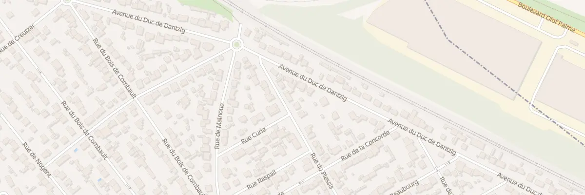 Plan du 68B Rue du Plessis à Pontault-Combault