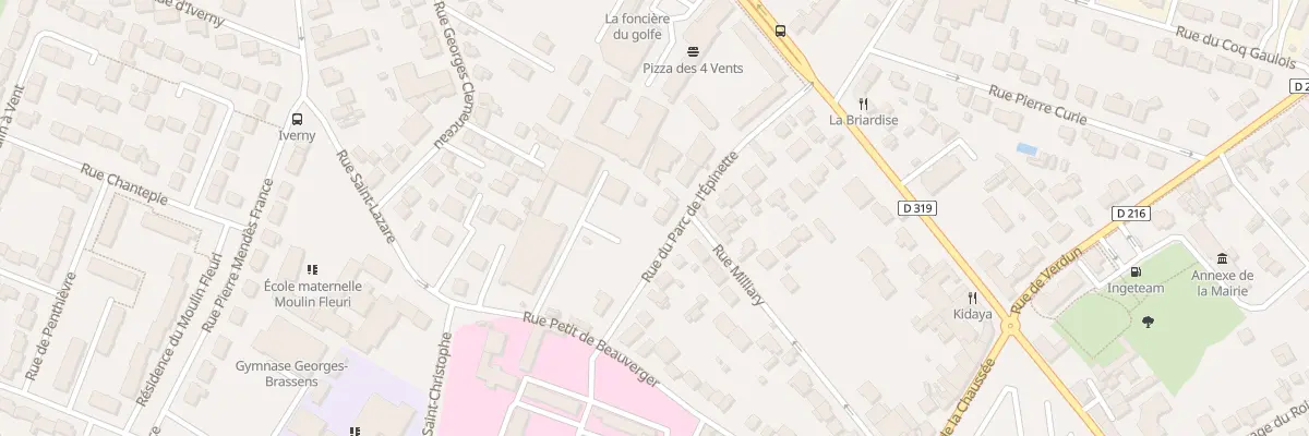 Plan du 16 Rue Parc de l’Epinette à Brie-Comte-Robert