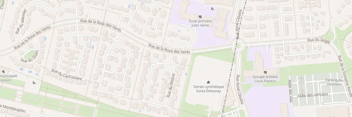 Plan du 48 Rue du Mistral à Cesson