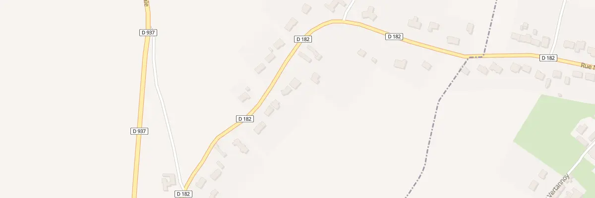 Plan du 346 Rue du Cauroy à Gonnehem