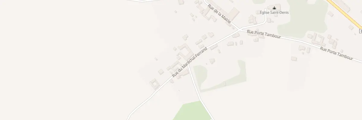 Plan du 10 Rue du Marechal Ferrand à Assainvillers