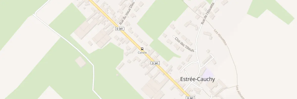 Plan du 55 Chs Brunehaut à Estrée-Cauchy